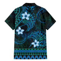 FSM Chuuk State Family Matching Mermaid Dress and Hawaiian Shirt Tribal Pattern Ocean Version LT01 - Polynesian Pride
