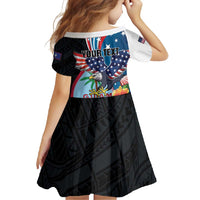 Personalized Guam Fourth of July Family Matching Summer Maxi Dress and Hawaiian Shirt Tropical Flowers LT01 - Polynesian Pride