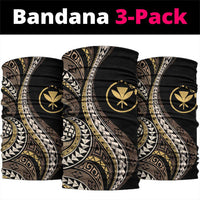 Hawaii Pineapple Brown Tribal Pattern Neck Gaiter LT01