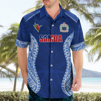 Custom Manu Samoa Rugby Hawaiian Shirt Polynesian Tattoo LT03 - Polynesian Pride