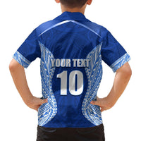 Custom Manu Samoa Rugby Hawaiian Shirt Polynesian Tattoo LT03 - Polynesian Pride