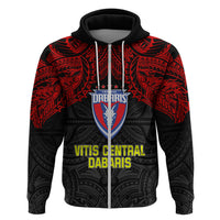 Vitis Central Dabaris Rugby Hoodie Papua New Guinea Polynesian Tattoo LT03 - Polynesian Pride