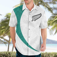 Custom New Zealand Football Hawaiian Shirt Go All Silver Ferns - Towards World Cup 2026 LT03 - Polynesian Pride