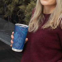 Hawaiian Turtles and Polynesian Art Tattoo Tumbler Cup Ocean Abyss LT03 - Polynesian Pride