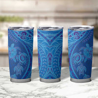 Hawaiian Turtles and Polynesian Art Tattoo Tumbler Cup Ocean Abyss LT03 - Polynesian Pride