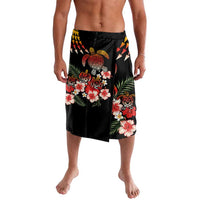 Hawaiian Hibiscus Turtle and Tropical Flower Lavalava Dynamic Vibe