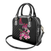 Hawaiian Hibiscus Turtle and Tropical Flower Shoulder Handbag Sweet Vibe