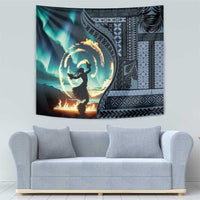 Samoan Siapo Motif and Siva Afi Dance Tapestry LT03 - Polynesian Pride