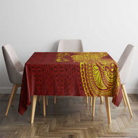 Tonga 676 Ngatu Tribal Tattoo Tablecloth