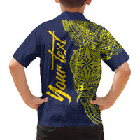 Personalised Tokelau Classic Ngatu Motifs Family Matching Tank Maxi Dress and Hawaiian Shirt LT03 - Polynesian Pride