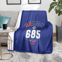 Toa Samoa Rugby Blanket Six Eight Five to The World
