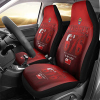 Mate Ma'a Tonga Rugby Car Seat Cover Six Seven Six to The World LT03 - Polynesian Pride