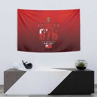 Mate Ma'a Tonga Rugby Tapestry Six Seven Six to The World