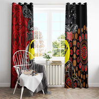 Aotearoa and Australia Toitu Te Tiriti Window Curtain Honour the Treaty - Te Tiriti Is Us