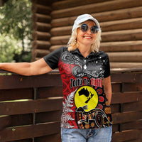 Aotearoa and Australia Toitu Te Tiriti Women Polo Shirt Honour the Treaty - Te Tiriti Is Us LT03 - Polynesian Pride