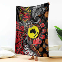 Aotearoa and Australia Toitu Te Tiriti Blanket Honour the Treaty - Stand Together Stand Stronger