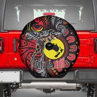 Aotearoa and Australia Toitu Te Tiriti Spare Tire Cover Honour the Treaty - Stand Together Stand Stronger LT03 - Polynesian Pride