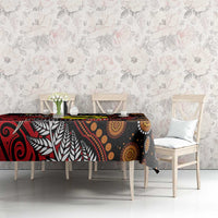 Aotearoa and Australia Toitu Te Tiriti Tablecloth Honour the Treaty - Stand Together Stand Stronger