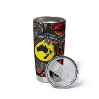Aotearoa and Australia Toitu Te Tiriti Tumbler Cup Honour the Treaty - Stand Together Stand Stronger LT03 - Polynesian Pride