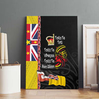 Aotearoa and Niue Toitu Te Tiriti Canvas Wall Art Honour the Treaty - Fight Together Stand Together LT03 - Polynesian Pride