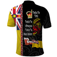 Aotearoa and Niue Toitu Te Tiriti Polo Shirt Honour the Treaty - Fight Together Stand Together LT03 - Polynesian Pride