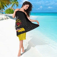 Aotearoa and Niue Toitu Te Tiriti Sarong Honour the Treaty - Fight Together Stand Together LT03 - Polynesian Pride