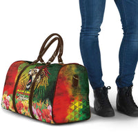Hawaiian Reggae Travel Bag Jawaiian One Love-Tribal Tatoos and Rastafari Lion LT03 - Polynesian Pride