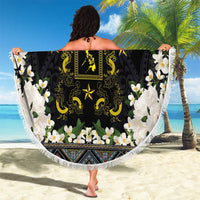 Flores de Mayo and Filipino Fiesta Beach Blanket The Sun-Jasmine and Polynesian Yakan Tattoo Barong Style LT03 - Polynesian Pride