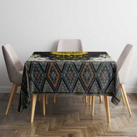Flores de Mayo and Filipino Fiesta Tablecloth The Sun-Jasmine and Polynesian Yakan Tattoo Barong Style