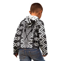 Aotearoa Tukutuku and Poutama Motif Classic Kid Hoodie LT03 - Polynesian Pride