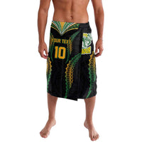 Custom Cook Islands Rugby League Lavalava Tatau Tribal Pattern-Special Edition Black Color