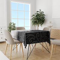 Custom Fiji and New Zealand Rugby Tablecloth Tapa Mix Maori Pattern