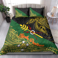 Chimpu Province Papua New Guinea Bedding Set Bird-of-paradise Art Tattoo and Melanesian Motifs LT03 - Polynesian Pride