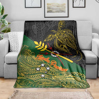 Chimpu Province Papua New Guinea Blanket Bird-of-paradise Art Tattoo and Melanesian Motifs LT03 - Polynesian Pride