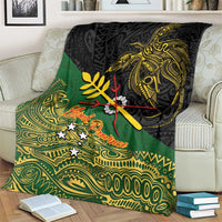 Chimpu Province Papua New Guinea Blanket Bird-of-paradise Art Tattoo and Melanesian Motifs LT03 - Polynesian Pride