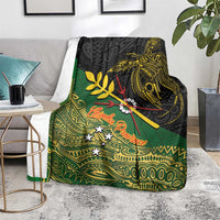 Chimpu Province Papua New Guinea Blanket Bird-of-paradise Art Tattoo and Melanesian Motifs LT03 - Polynesian Pride