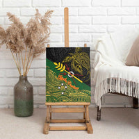 Chimpu Province Papua New Guinea Canvas Wall Art Bird-of-paradise Art Tattoo and Melanesian Motifs LT03 - Polynesian Pride
