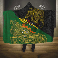Chimpu Province Papua New Guinea Hooded Blanket Bird-of-paradise Art Tattoo and Melanesian Motifs LT03 - Polynesian Pride