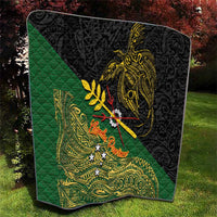 Chimpu Province Papua New Guinea Quilt Bird-of-paradise Art Tattoo and Melanesian Motifs LT03 - Polynesian Pride