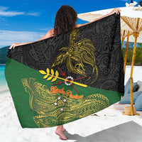 Chimpu Province Papua New Guinea Sarong Bird-of-paradise Art Tattoo and Melanesian Motifs - Polynesian Pride