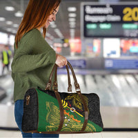 Chimpu Province Papua New Guinea Travel Bag Bird-of-paradise Art Tattoo and Melanesian Motifs LT03 - Polynesian Pride