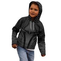 Hawaiian Kakau Art Tattoos Aquaman Style Kid Hoodie Special Edition - Polynesian Pride