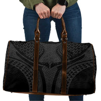 Hawaiian Kakau Art Tattoos Aquaman Style Travel Bag Black Version - Polynesian Pride