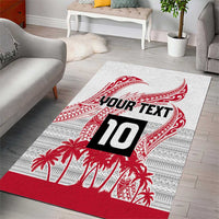Cook Islands Marathon 2025-Pursuit in Paradise Area Rug Red Color LT03 - Polynesian Pride
