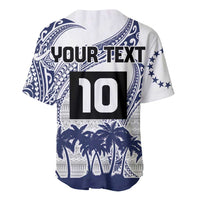 Cook Islands Marathon 2025-Pursuit in Paradise Baseball Jersey Blue Color