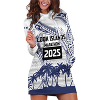 Cook Islands Marathon 2025-Pursuit in Paradise Hoodie Dress Blue Color