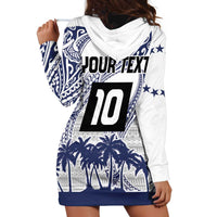 Cook Islands Marathon 2025-Pursuit in Paradise Hoodie Dress Blue Color