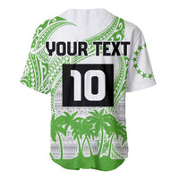 Cook Islands Marathon 2025-Pursuit in Paradise Baseball Jersey Green Color LT03 - Polynesian Pride