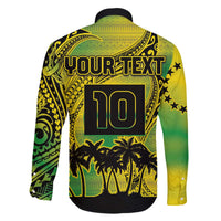 Cook Islands Marathon 2025-Pursuit in Paradise Family Matching Off The Shoulder Long Sleeve Dress and Hawaiian Shirt Special Edition LT03 - Polynesian Pride