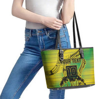 Cook Islands Marathon 2025-Pursuit in Paradise Leather Tote Bag Special Edition